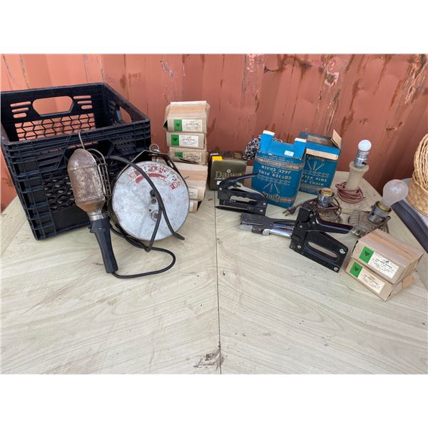 Mixed Hardware, Lighting & Tool Lot