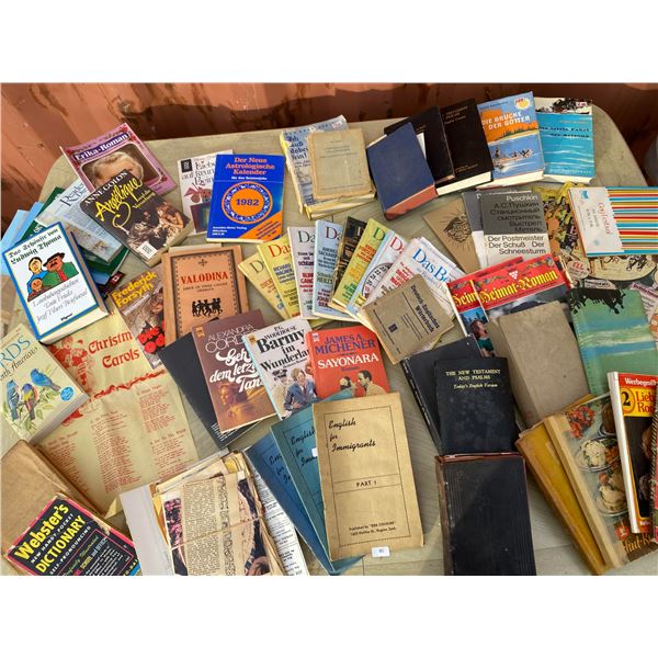Large Mixed Book & Ephemera Lot