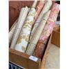 Image 1 : Lot of Vintage Wallpaper Rolls