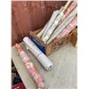 Image 2 : Lot of Vintage Wallpaper Rolls