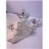Image 1 : Decorative Shell, Glass Jar & Mini Pitcher