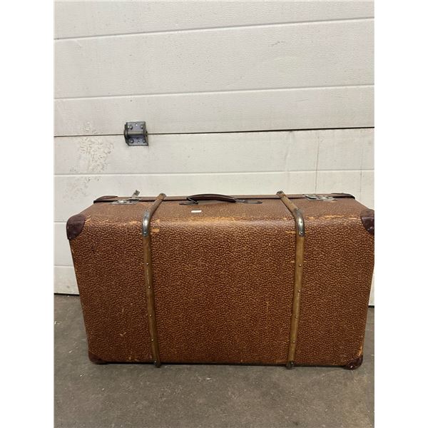 Large Vintage Travel Trunk