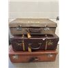 Image 4 : Set of Vintage Suitcases (P.ST. Marked)