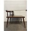 Image 4 : Mid-Century Two-Tier Side Table