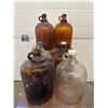 Image 1 : Lot of 6 Vintage Glass Jugs