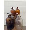 Image 2 : Lot of 6 Vintage Glass Jugs