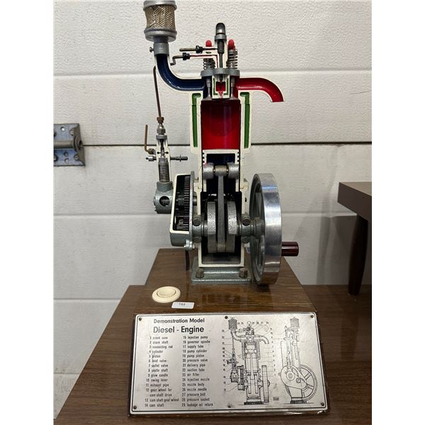 Demonstration Model: Diesel Engine