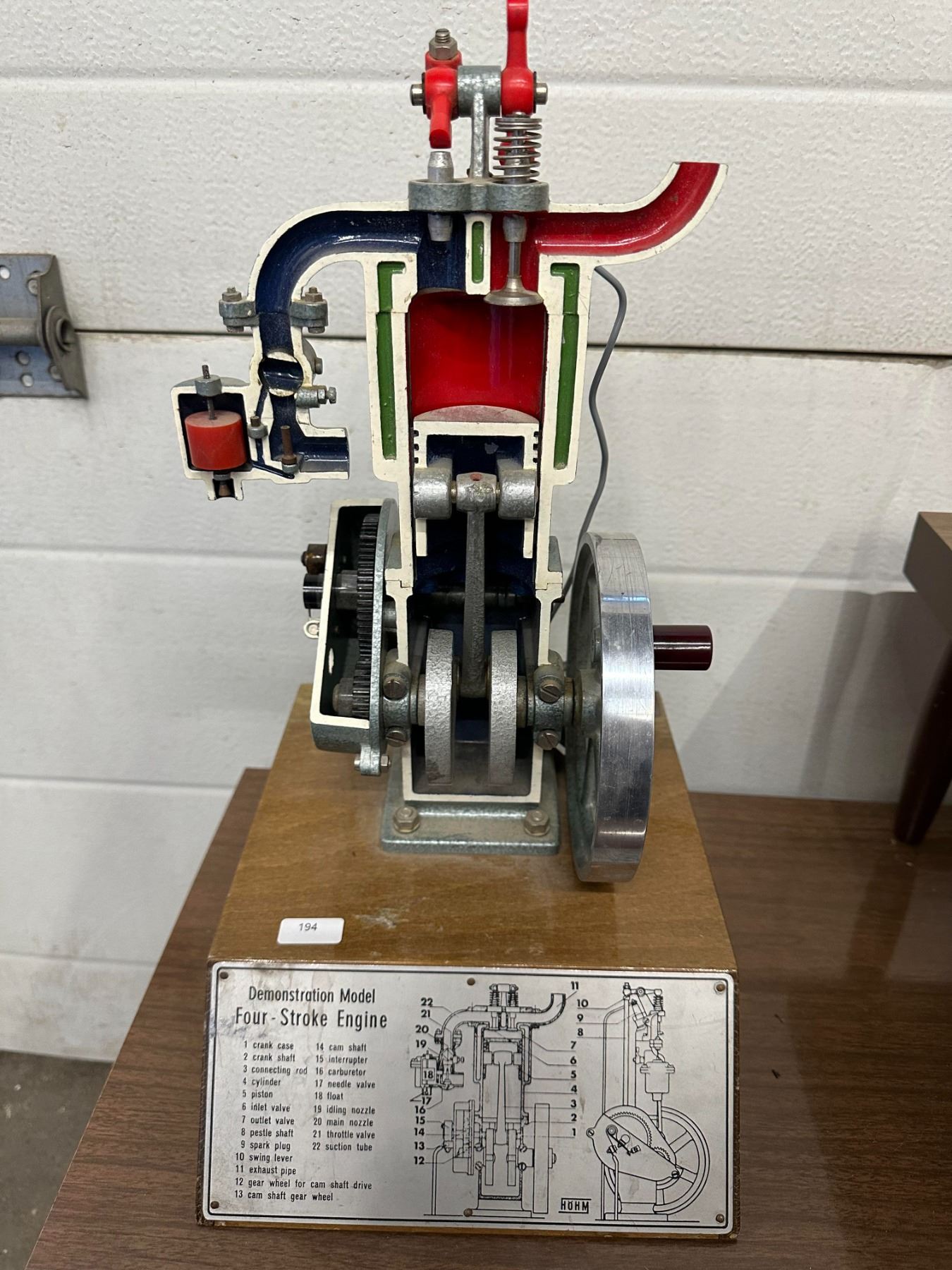 Demonstration Model: Four Stroke Engine