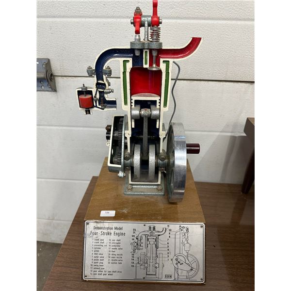 Demonstration Model: Four Stroke Engine