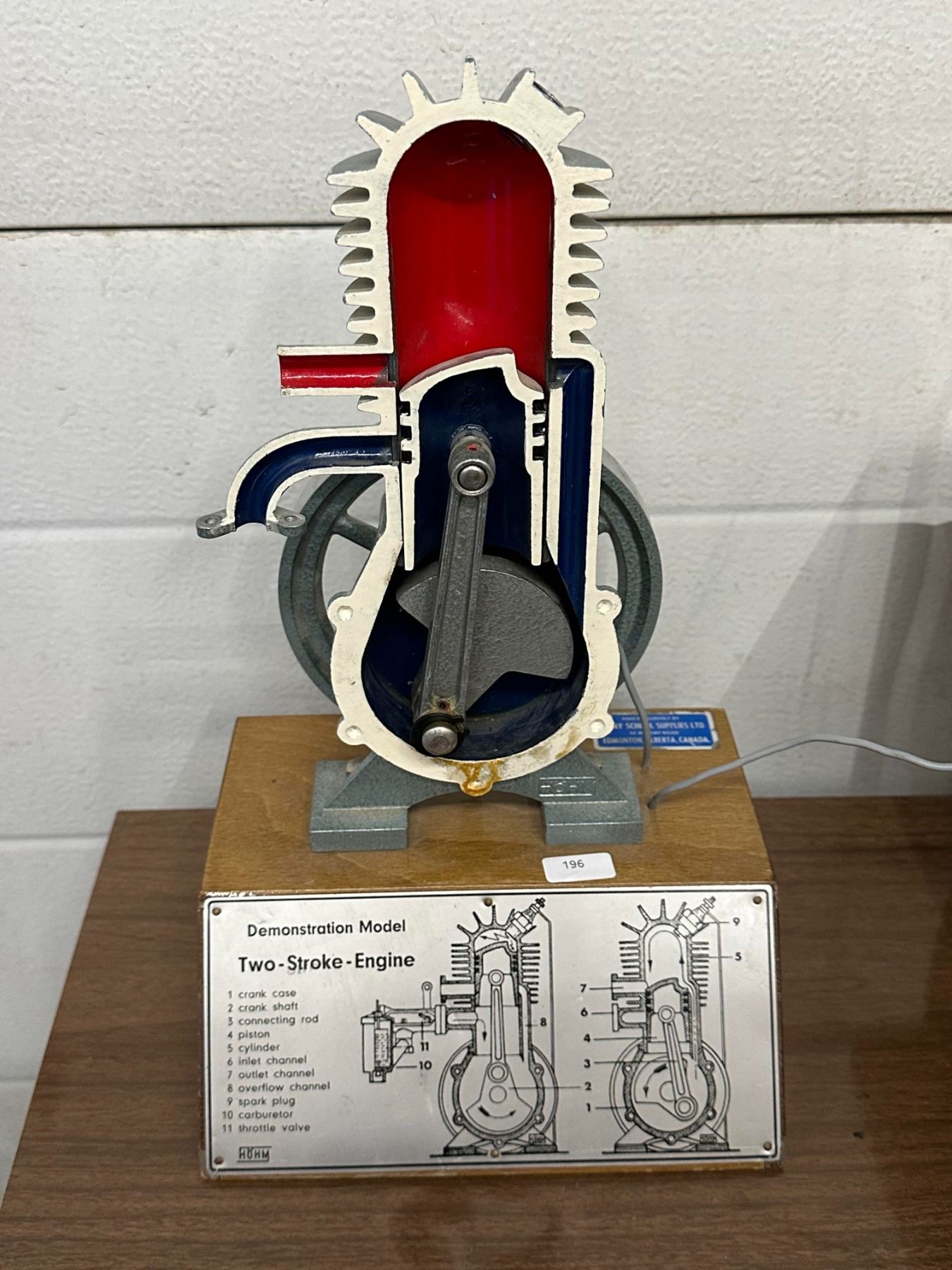 Demonstration Model: Two Stroke Engine
