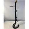 Image 5 : Blacksmith-Made Horse Bridle Stand with Brass Finial