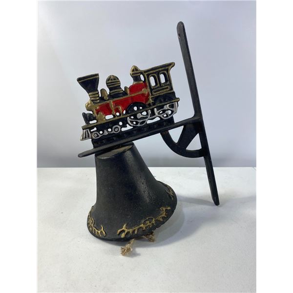 Cast Iron Train-Themed Door Bell