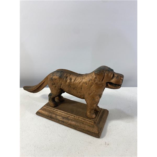 Cast Iron Dog Form Nutcracker