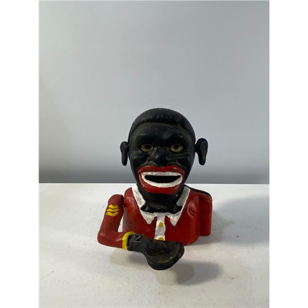 Mechanical Cast Iron Coin Bank (Early 20th Century Example)