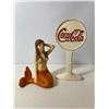 Image 3 : Cast Iron Mermaid and Coca-Cola Display Pair