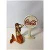 Image 4 : Cast Iron Mermaid and Coca-Cola Display Pair