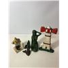 Image 4 : Cast Iron Figurine Group “ Michelin, Mermaids, and Lighthouse