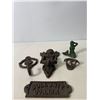 Image 3 : Anchor Door Knocker, Mermaid and Decorative Plate Lot
