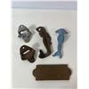 Image 5 : Cast Iron Mermaid and Bottle Opener Lot