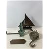 Image 4 : Cast Iron Nautical and Novelty Decor Lot