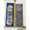 Image 2 : Nostalgic Tin Thermometer Pair - "Chasin' Tail" & "My Bike or My Girlfriend"