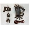 Image 7 : Cast Iron Novelty Bottle Opener Lot: Crab, Cow & Wall-Mount Styles
