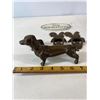 Image 5 : Cast Iron Lot: Dachshund Figure, Rooster Openers, Pepsi Opener & "No Soliciting" Sign