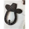 Image 8 : Mixed Cast Iron Hooks and Wall Decor