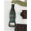 Image 6 : Group of Cast Iron Signs and Bottle Openers