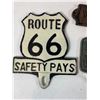 Image 4 : Route 66 and Garage Theme Cast Iron Group