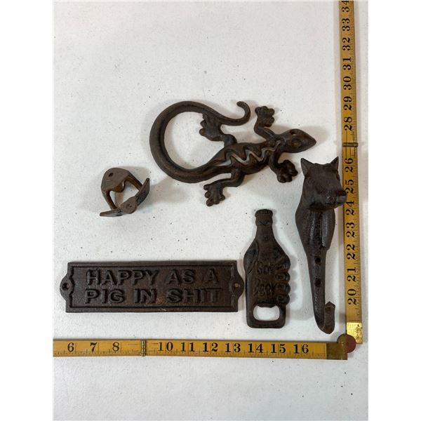 Nautical Cast Iron Plaques and Openers
