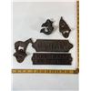 Image 1 : Cast Iron Hooks and Bottle Openers Assortment