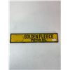 Image 4 : Cast Iron 'Golden Fleece Motor Oil' Sign