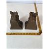 Image 2 : Pair of Cast Iron Horse Head Bookends