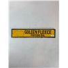 Image 3 : Cast Iron 'Golden Fleece Motor Oil' Sign