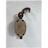 Image 4 : Wood and Metal Double-Pulley Block