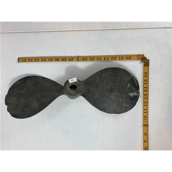Large Metal Boat Propeller