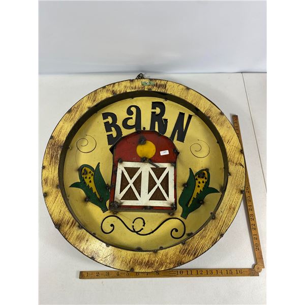 Metal Barn Wall Sign
