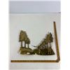 Image 3 : Brass Golfer Scene Wall Plaque