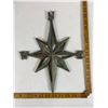 Image 3 : Horse & Riders Cast Iron Yard Stakes with Compass Star
