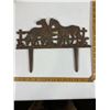 Image 6 : Horse & Riders Cast Iron Yard Stakes with Compass Star