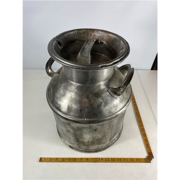 Metal Cream Can -  Farmhouse Style