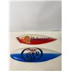 Image 1 : Budweiser & Miller Lite Surfboard-Style Wall Signs