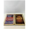 Image 3 : Coca-Cola & Cold Beer Wall-Mount Bottle Opener Signs