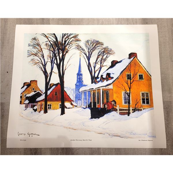 Giclee Ltd Edition # Print Clarence Gagnon 1- A