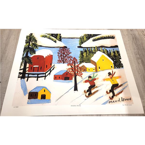 Giclee Ltd Edition # Print Maud Lewis 1- A