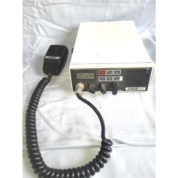 Vinatage Lorad Marine Transceiver Radio 1-A