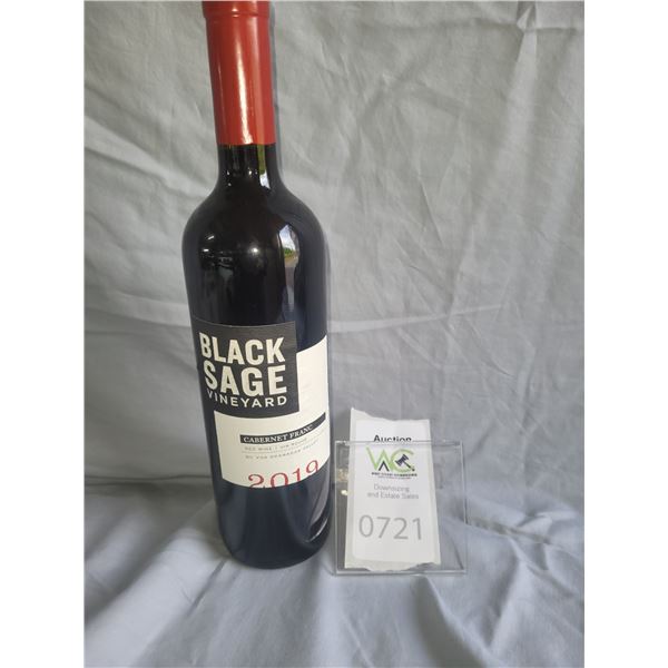 Unopened Black Sage Vinyard Cabernet France 1-A