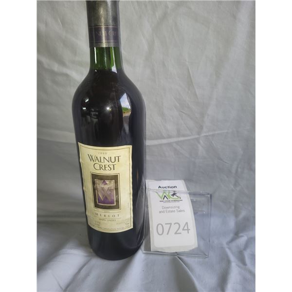 Unopened Walnut Crest Merlot 1-A