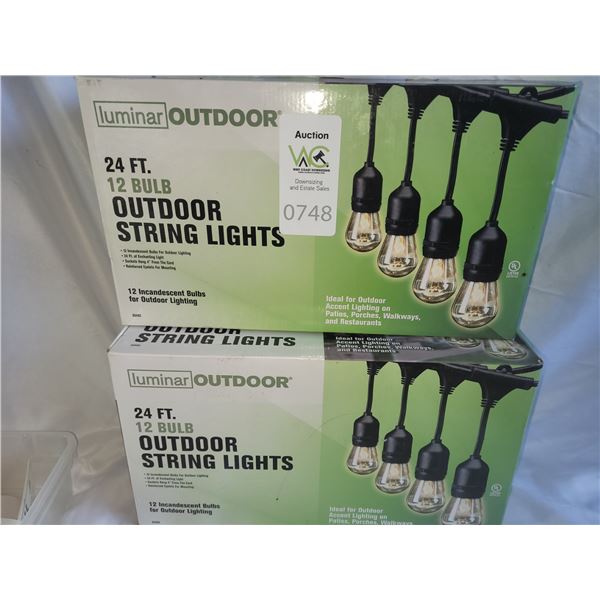 Luminar Outdoor Light Sets 1-A